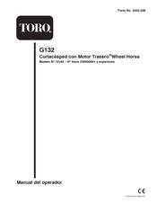 Toro G132 Manual Del Operador