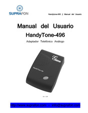 Grandstream HandyTone-496 Manual Del Usuario