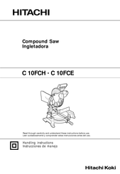 Hitachi C 10FCH Instrucciones De Manejo