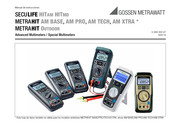 Gossen MetraWatt METRAHIT X-TRA Manual De Instrucciones