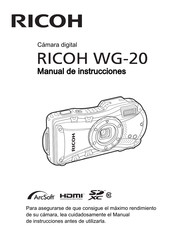 Ricoh WG-20 Manual De Instrucciones