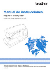 Brother 888-G10 Manual De Instrucciones