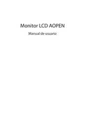 AOpen 19CX1Q Manual De Usuario