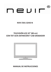 Nevir NVR-7201-32HD-N Manual De Instrucciones