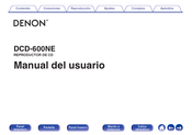 Denon DCD-600NE Manual Del Usuario