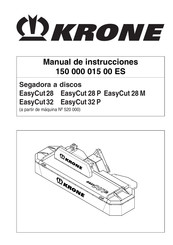 Krone EasyCut 32 P Manual De Instrucciones