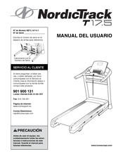 NordicTrack T17.5 Manual Del Usuario