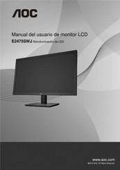 AOC E2475SWJ Manual Del Usuario