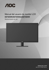 AOC E975SWDA Manual Del Usuario