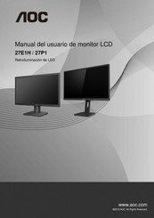 AOC 27P1 Manual Del Usuario