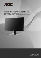 AOC U2777PQU Manual Del Usuario