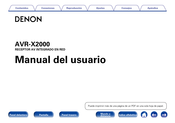 Denon AVR-X2000 Manual Del Usuario