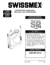 Swissmex 400195 SP12 Manual De Operador