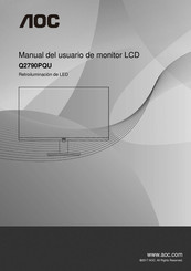 AOC Q2790PQU Manual Del Usuario