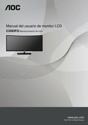 AOC C3583FQ Manual Del Usuario