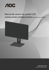 AOC I2375PQU Manual Del Usuario