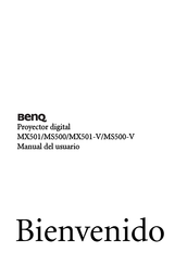 BenQ MX501 Manual Del Usuario