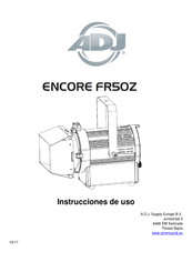 ADJ ENCORE FR50Z Instrucciones De Uso