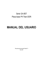 Gigabyte GA-8ST Serie Manual Del Usuario