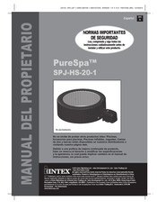 Intex PureSpa SPJ-HS-20-1 Manual Del Propietário