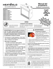 Heat & Glo 8000CLX-IPI-T Manual Del Propietario Instalación Y Funcionamiento