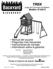 Backyard Discovery 54213 Manual Del Usuario