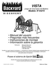 Backyard Discovery VISTA Manual Del Usuario