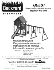 Backyard Discovery 54243 Manual Del Usuario