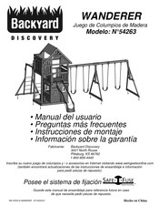 Backyard Discovery WANDERER Manual Del Usuario