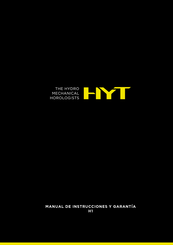 HYT H1 Manual De Instrucciones Y Garantía