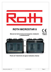 Roth MicroStar 8 Manual De Instrucciones