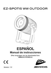 JB Systems EZ-SPOT15 WW OUTDOOR Manual De Instrucciones