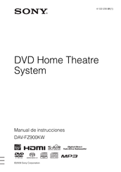 Sony DAV-FZ900KW Manual De Instrucciones