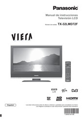 Panasonic VIERA TX-32LMD72F Manual De Instrucciones