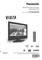 Panasonic VIERA TX-32LED7FM Manual De Instrucciones