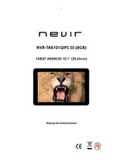 Nevir NVR-TAB101QIPSS5 Manual De Instrucciones