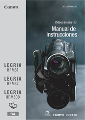 Canon LEGRIA HFM300 Manual De Instrucciones