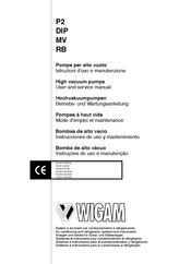 wigam P2D Instrucciones De Uso Y Mantenimiento