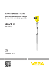 Vega VEGAVIB 62 Instrucciones De Servicio