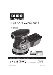 DURO PRO D-ES 350 Manual De Instrucciones