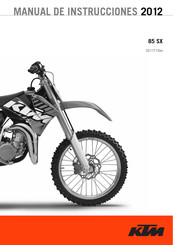 KTM 85 SX 2012 Manual De Instrucciones