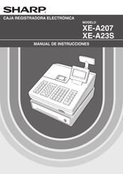 Sharp XE-A207 Manual De Instrucciones