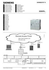 Siemens OCI670 Serie Instrucciones De Montaje