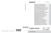 Sony Cyber-shot DSC-HX10V Manual De Instrucciones