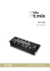 thomann The t.mix 401-USB Manual De Instrucciones