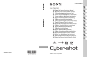 Sony Cyber-shot DSC-T99 Manual De Instrucciones