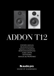 Audio Pro ADDON T12 Manual Del Propietário