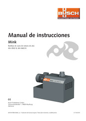 BUSCH Mink Manual De Instrucciones