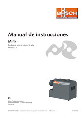 BUSCH Mink  MV 0312 B Manual De Instrucciones