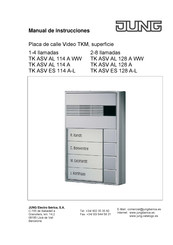 Jung TK AS AL 114 A WW Manual De Instrucciones